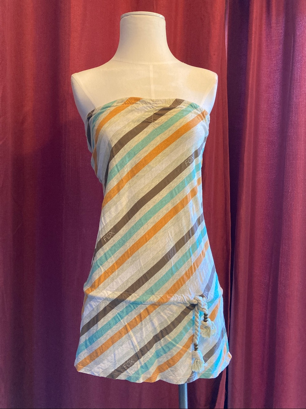 Fox girls strapless top, medium